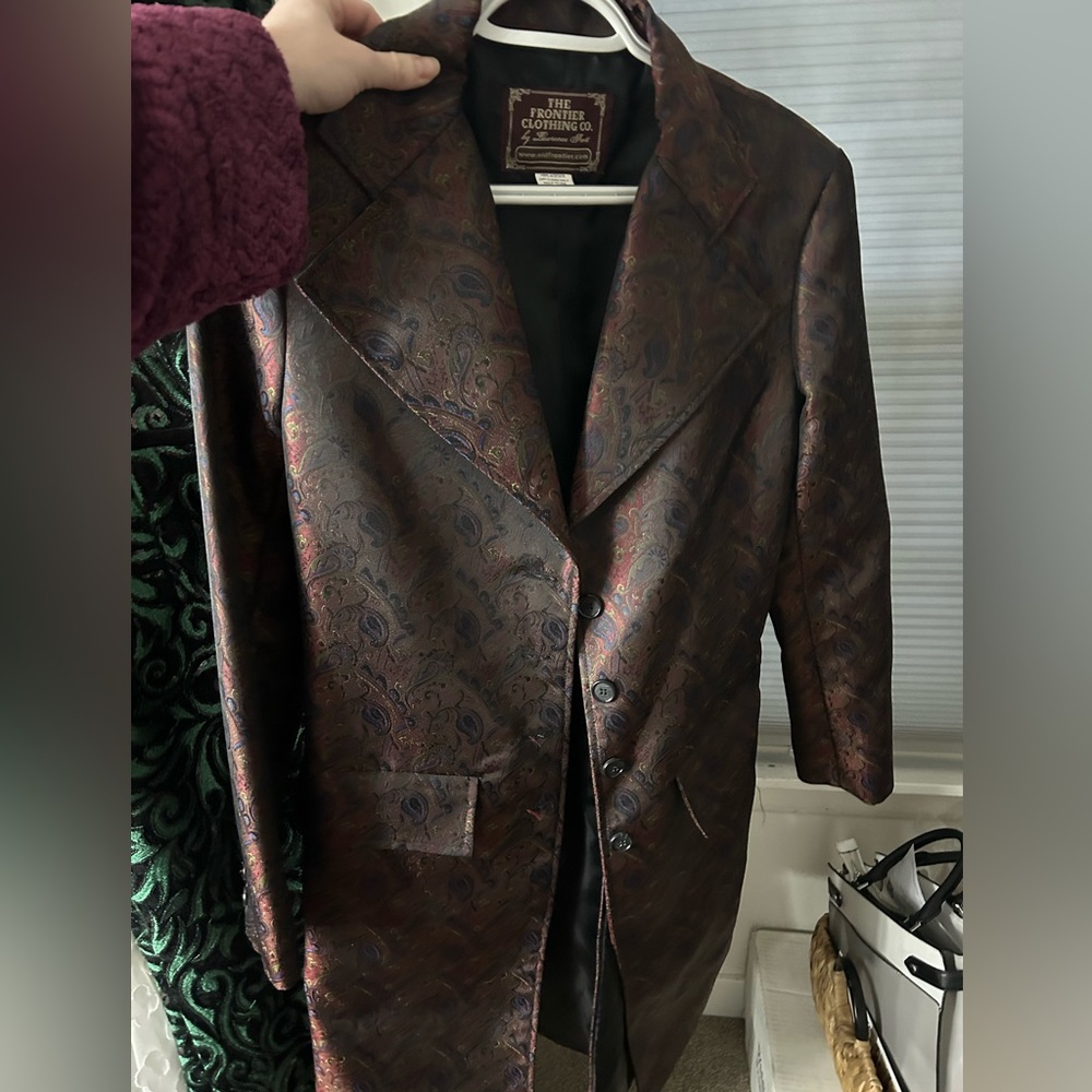 Paisley pattern jacket